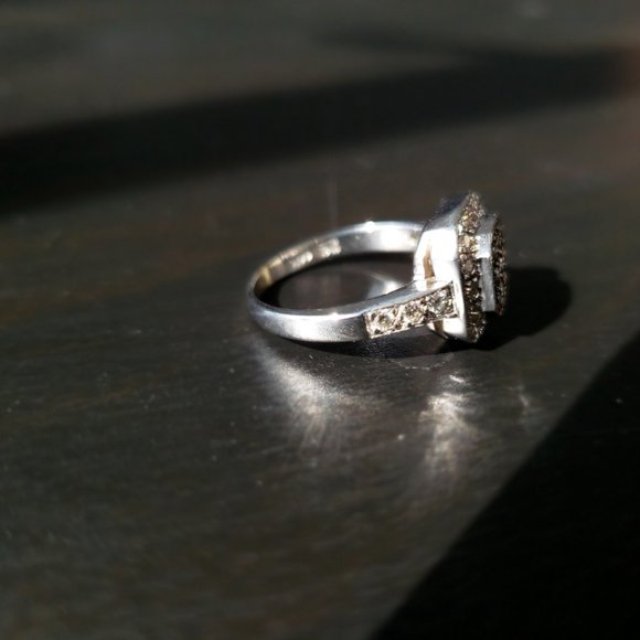 Le Vian 14K White Gold 1/2 Carat t.w. Diamond Ring - Picture 5 of 9